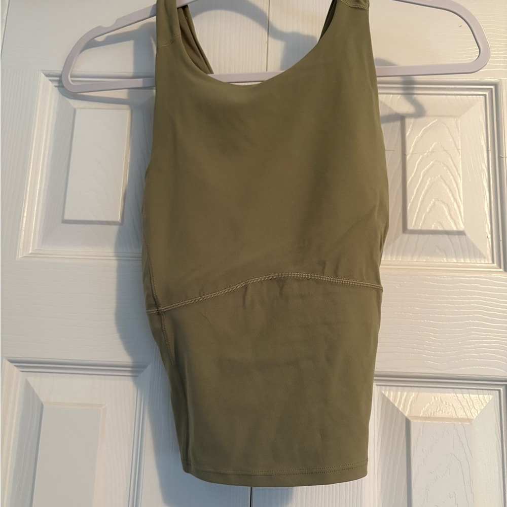 Lululemon Athletica Sage Green Tank Top